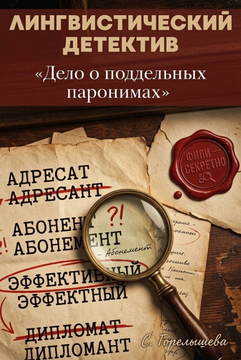 Лингвистический детектив «Дело о поддельных паронимах»